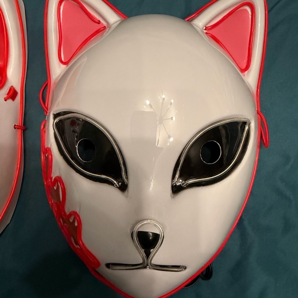 Demon Slayer led rope light up masks.